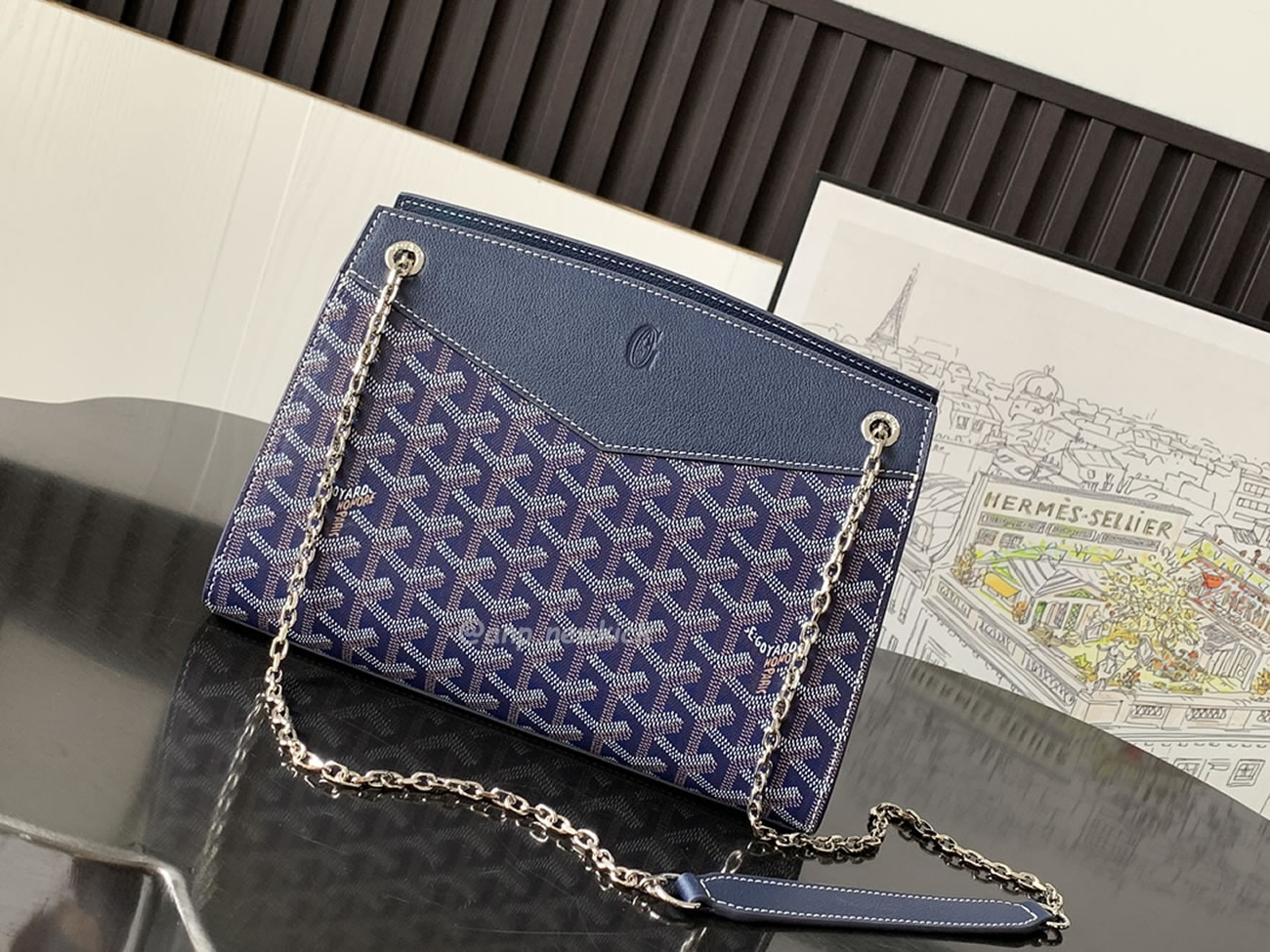 Goyard Rouette Small Hard Version 18 Cm X 9 Cm X 25.5 Cm (9) - newkick.vip